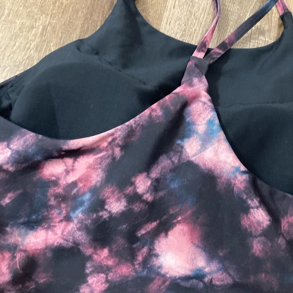 Old Navy Powersoft Light Support Sports Bra Longline Size Large - Picture 7 of 8